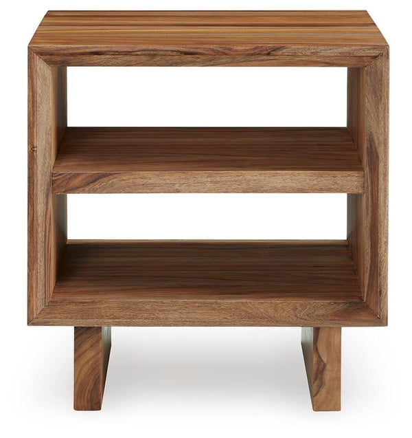 Dressonni End Table Brown