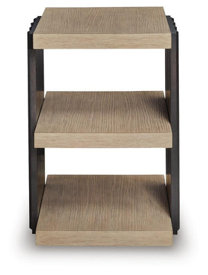 Rylandyn End Table Black/Light Brown