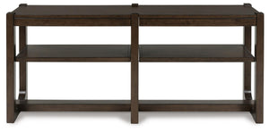 Breckington Sofa Table Dark Brown
