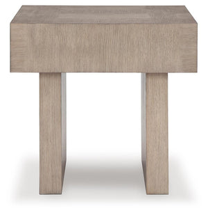 Jorlaina End Table Light Grayish Brown