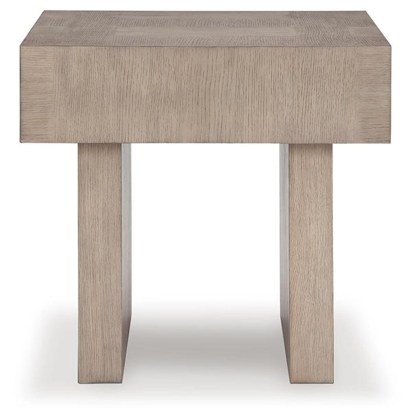 Jorlaina End Table Light Grayish Brown