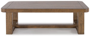 Cabalynn Rectangle Coffee Table Light Brown