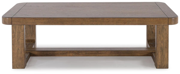 Cabalynn Rectangle Coffee Table Light Brown