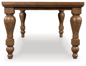Greddinton Rectangle Dining Table Brown