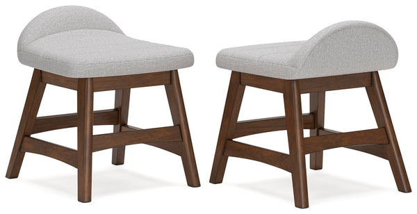 Lyncott Home Office Desk Chair Light Gray/Brown