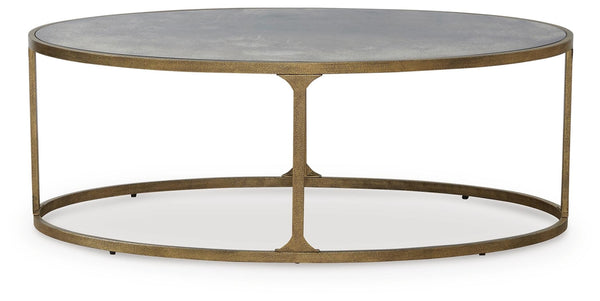 Korajane Coffee Table Antique Gold