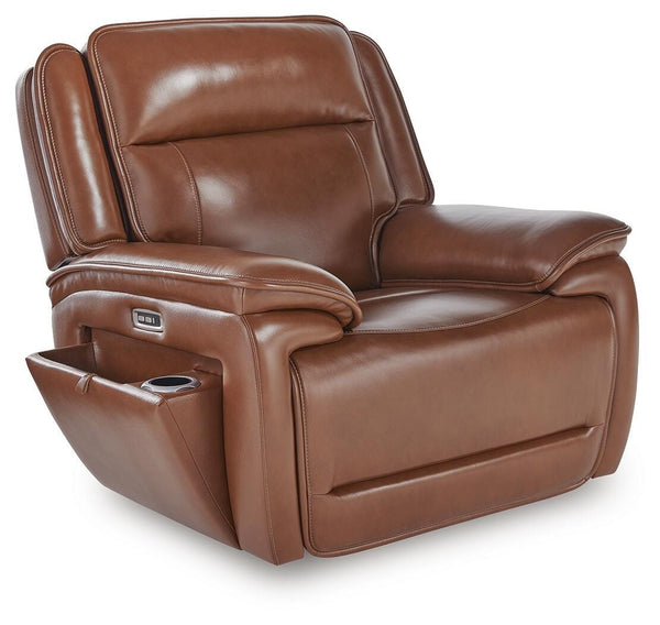 Healy Pier Power Reclining Zero Gravity Sofa, Loveseat & Recliner Chocolate