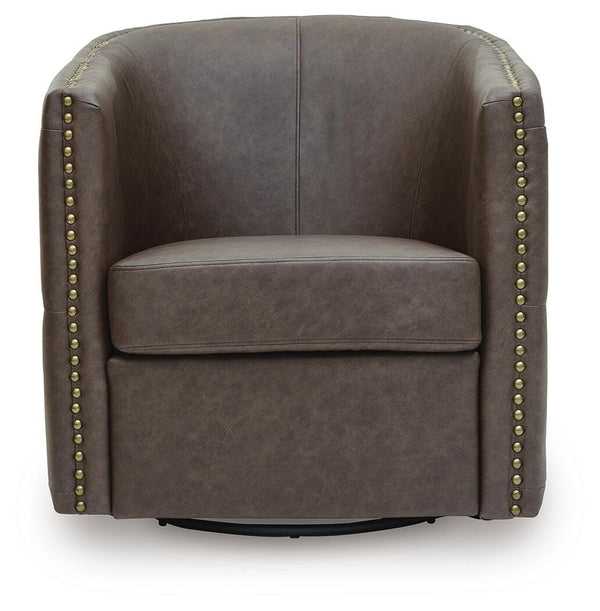 Brentlow Swivel Accent Chair Granite