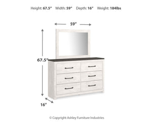 Gerridan Queen Panel Bed, Dresser, Mirror & 2 Nightstands