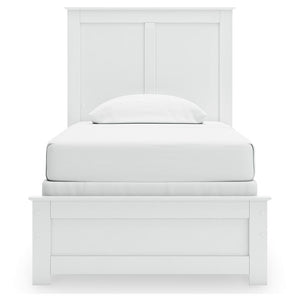 Bostwick Shoals Twin Panel Bed, Chest & Nightstand White