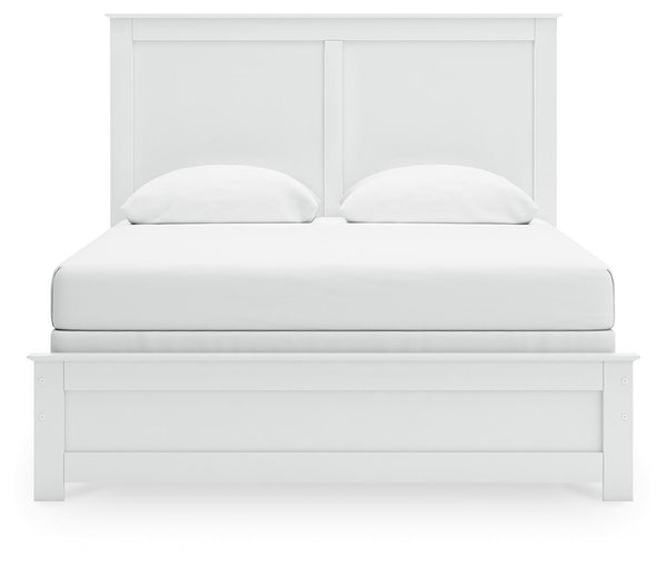 Bostwick Shoals Queen Panel Bed, Cheat & Nightstand White