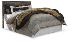 Derekson Queen Panel Headboard, Dresser, Mirror & Nightstand Multi Gray