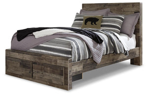 Derekson Full Storage Bed, Dresser & Nightstand