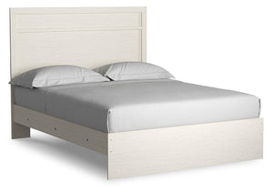 Stelsie Queen Panel Bed, Dresser & Mirror White