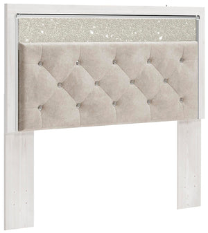 Altyra Queen Panel Headboard, Dresser & Mirror White