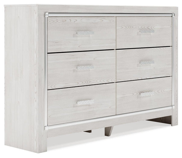 Altyra Queen Bookcase Bed, Dresser, Chest & Nightstand