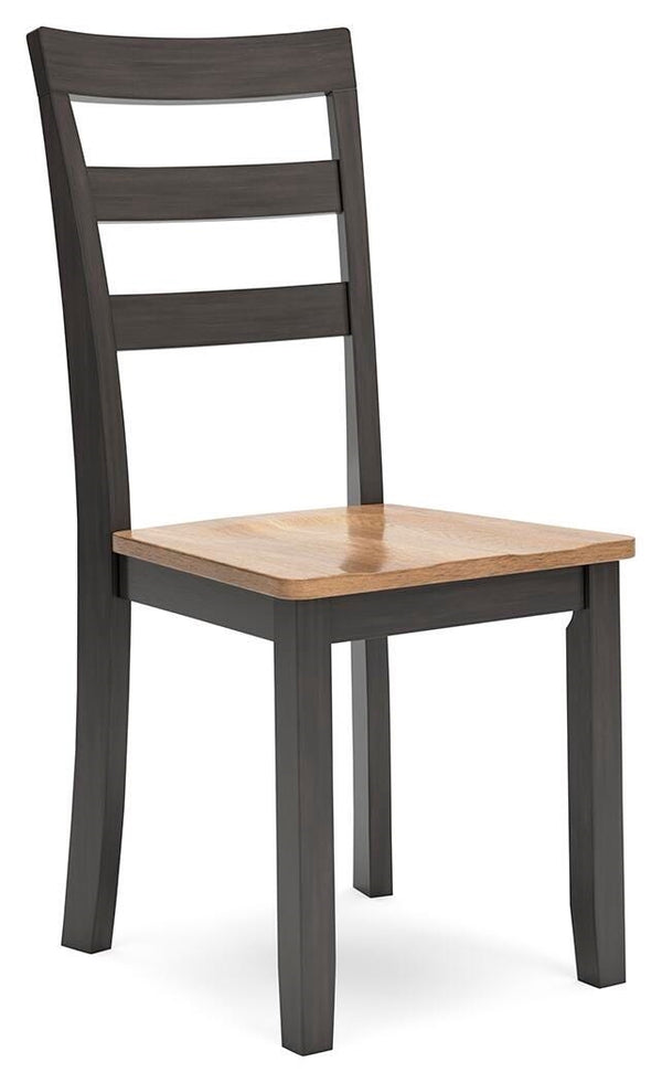 Gesthaven Dining Table & 4 Chairs Natural/Brown