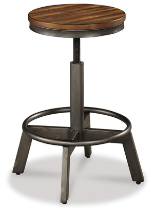 Torjin Counter-Height Stool Brown/Gray
