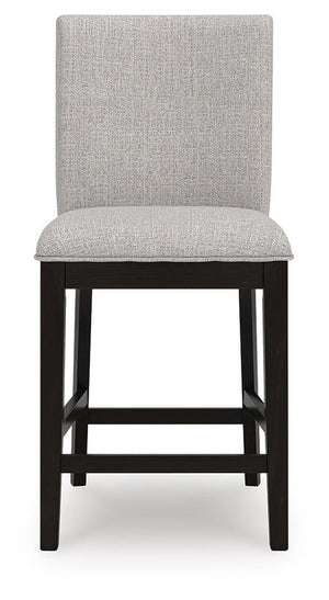 Neymorton Counter-Height Barstool Dark Grayish Brown
