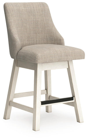 Robbinsdale Counter-Height Barstool Antique White