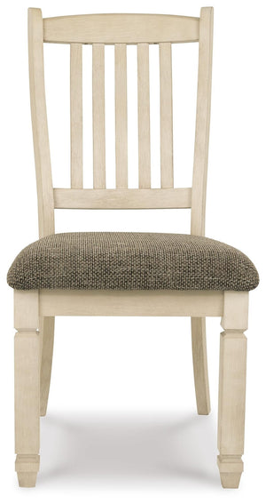 Bolanburg Dining Table, 6 Chairs, & Bench Two-tone