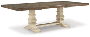 Bolanburg Dining Table, 6 Chairs & Bench Antique White