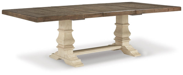 Bolanburg Dining Table, 6 Chairs & Bench Antique White