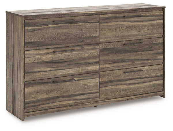 Elbrim Full Storage Bed, Dresser & Nightstand