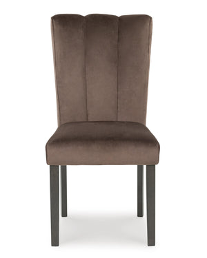 Jeshina Dining Side Chair Mocha