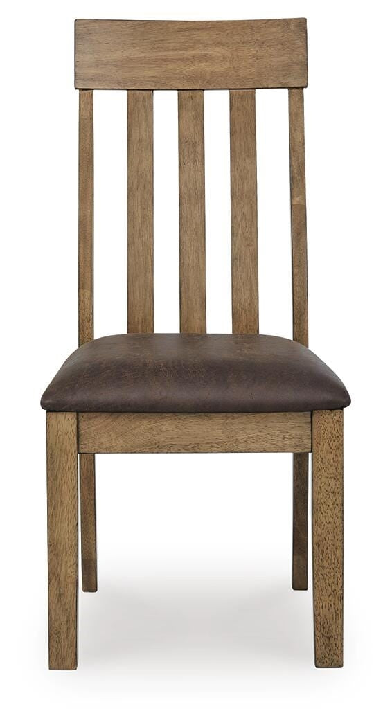 Urbinforte Dining Side Chair Light Brown