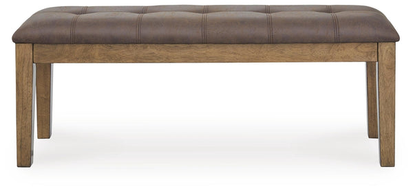 Urbinforte Extension Dining Table, 4 Chairs & Bench