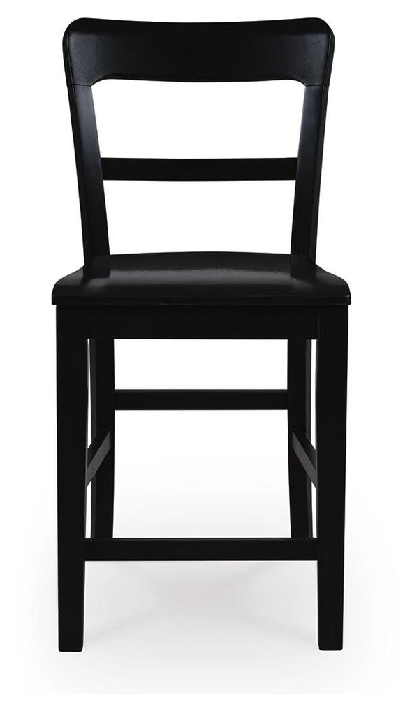 Greddinton Counter-Height Barstool Black