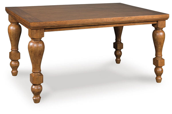 Greddinton Counter Height Dining Table & 4 Barstools