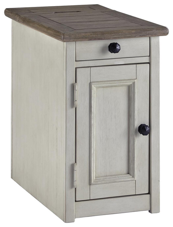 Bolanburg Coffee Table & 2 Chairside End Tables Two-tone