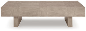 Jorlaina Coffee Table & 2 End Tables Light Grayish Brown