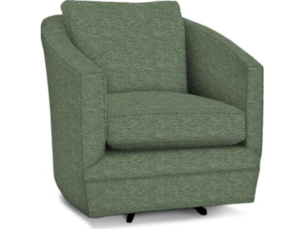 Craftmaster Essentials Saturn Fabric Contemporary Swivel Armchair