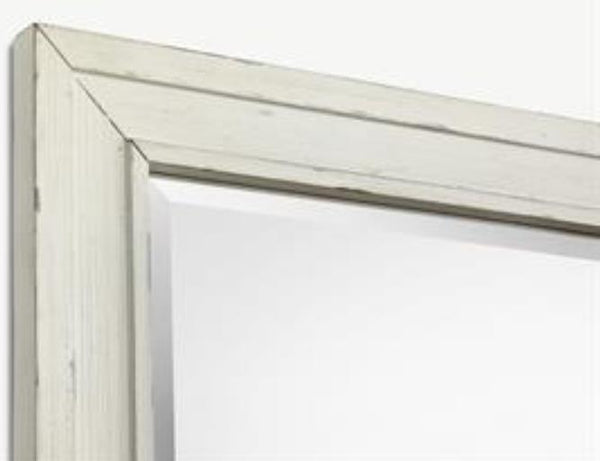 Magnussen Leila White Landscape Mirror