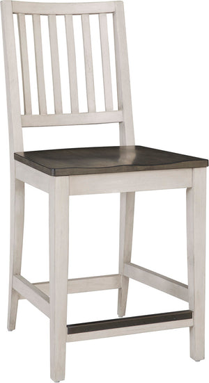 Aspenhome Caraway Aged Ivory Counter-Height Dining Table & Chairs Set