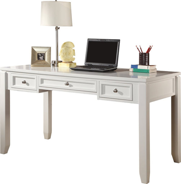Parker House Boca Collection 57 Writing Desk in Cottage White Color