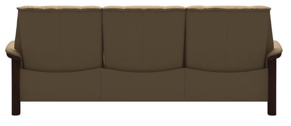 Stressless Buckingham Brown Low Back Paloma Sofa