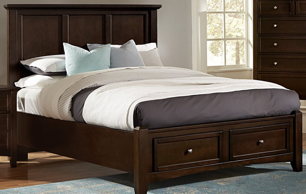 Vaughan-Bassett Bonanza Merlot Mansion Full Headboard