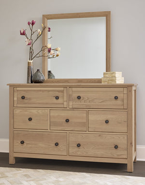 Vaughan-Bassett Custom Express Clear Oak 7-Drawer Dresser