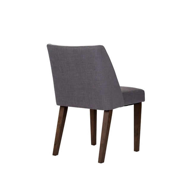 Liberty Furniture Space Savers Satin Walnut Nido Fully Upholstered Chair