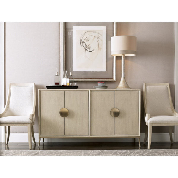 American Drew Lenox Alabaster Chalon Upholstered Dining Chair