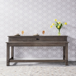Liberty Furniture Console Bar Table Modern Farmhouse