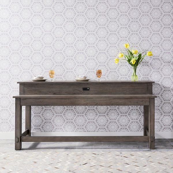 Liberty Furniture Console Bar Table Modern Farmhouse
