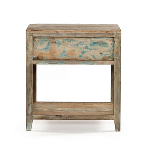 Home Trends Design Ibiza Vintage Reclaimed Teak Night Chest