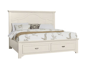 Vaughan-Bassett Bungalow Lattice Mantel King Headboard