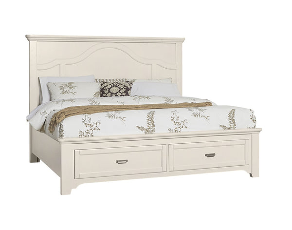 Vaughan-Bassett Bungalow Lattice Mantel King Headboard