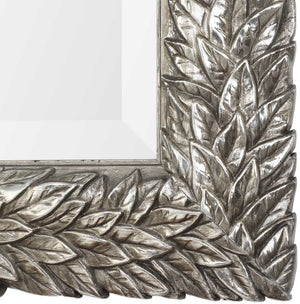 Uttermost Evelina Silver Leaves Mirror